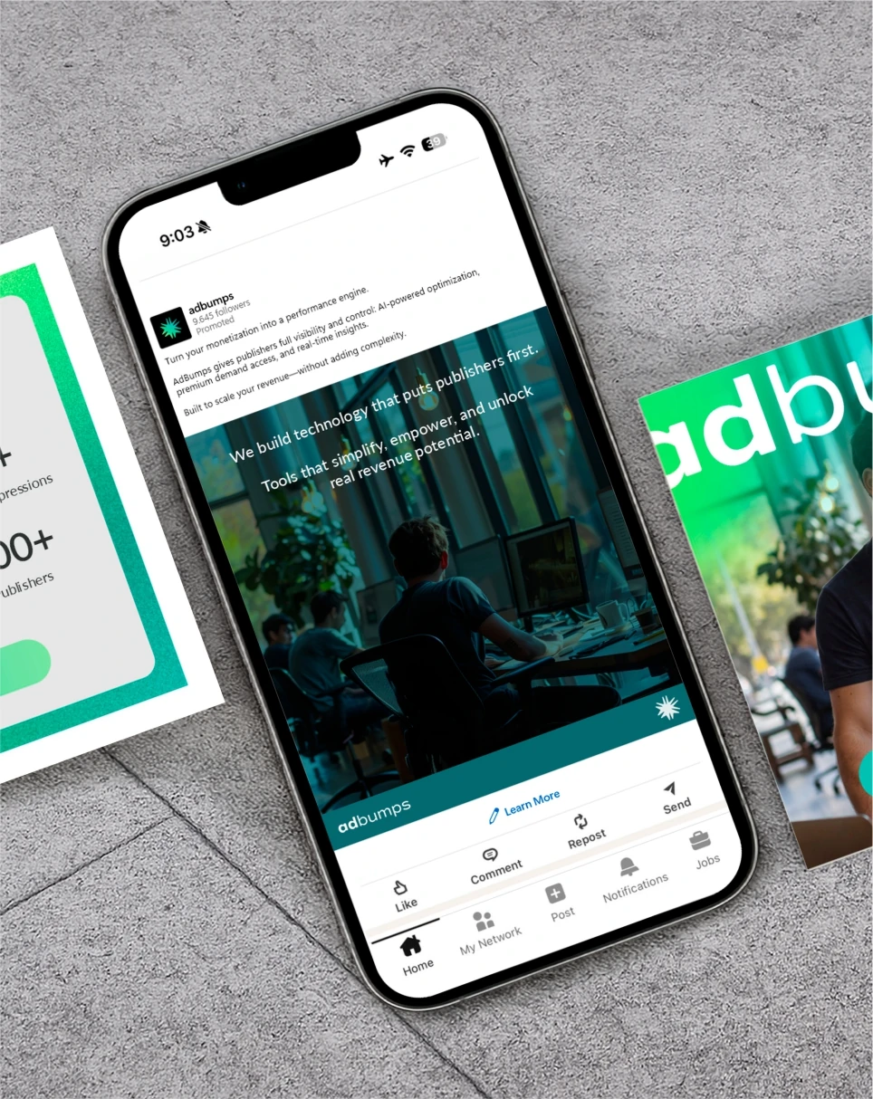 Adbumps aplicado a una experiencia mobile