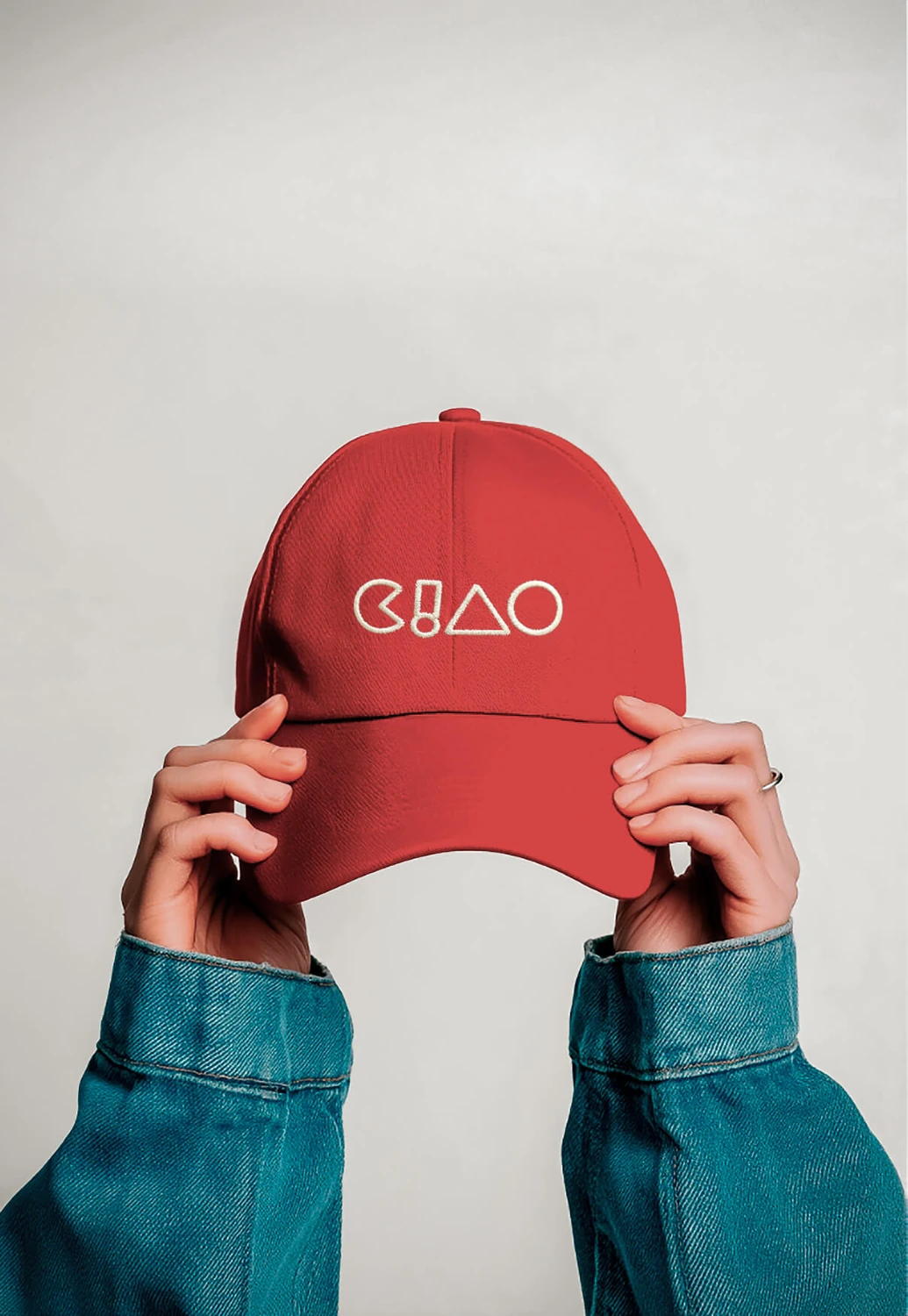 Gorra con el emblema de Ciao