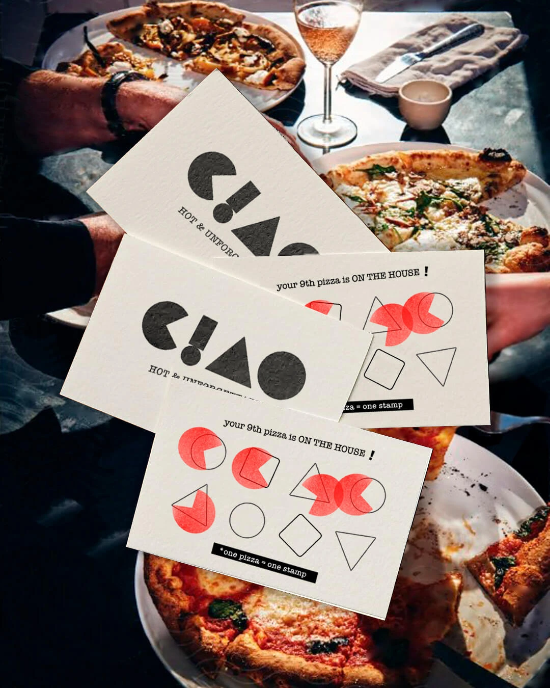 Papelería y tarjetas de Ciao