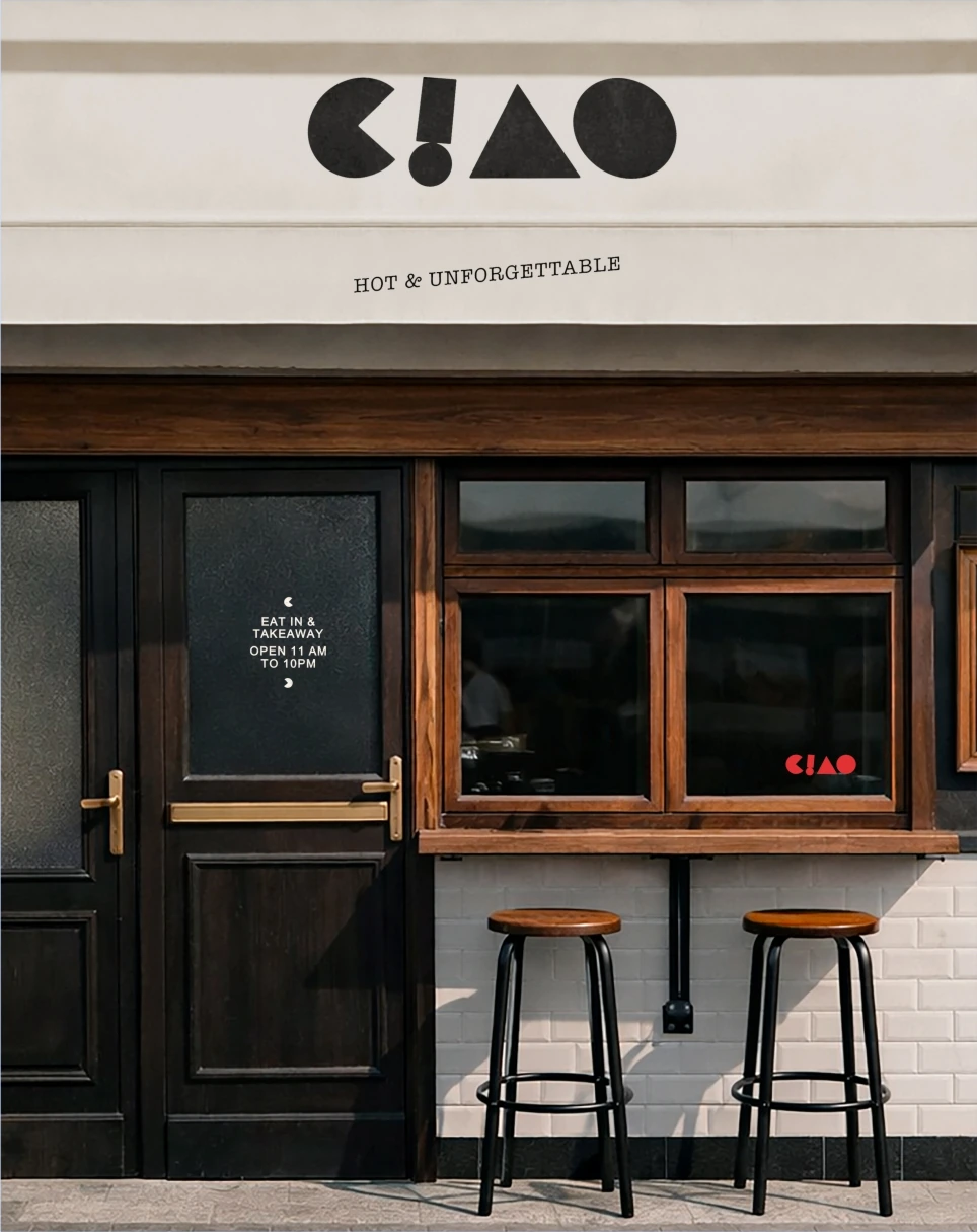 Interior del local de Ciao