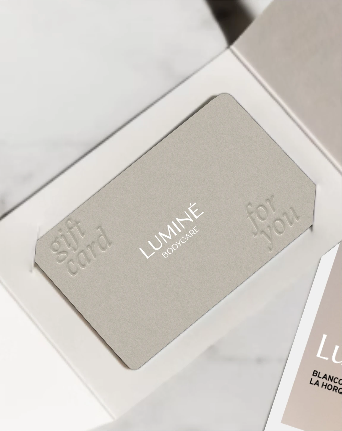 Gift card de Luminé Bodycare
