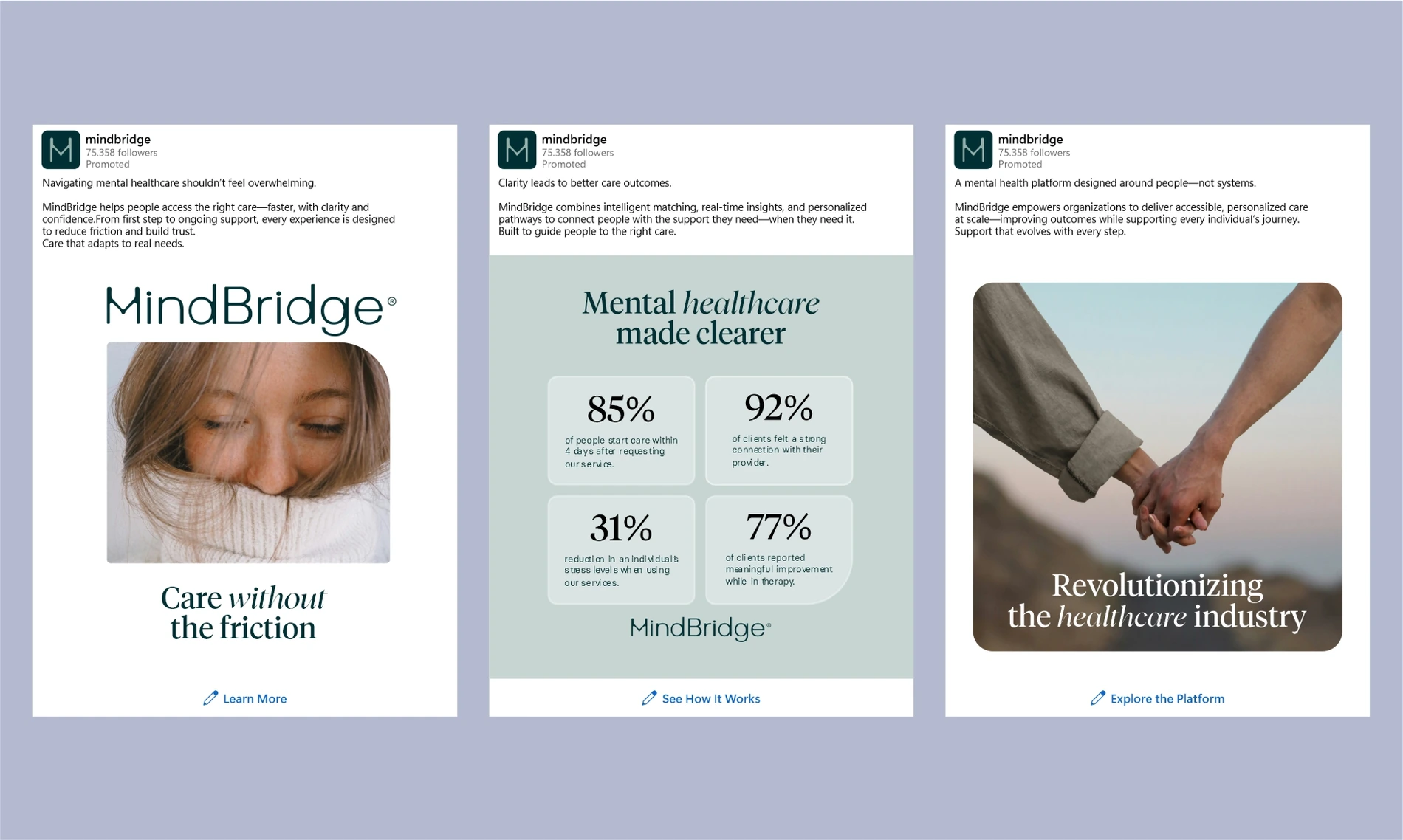 Campaña de LinkedIn de MindBridge