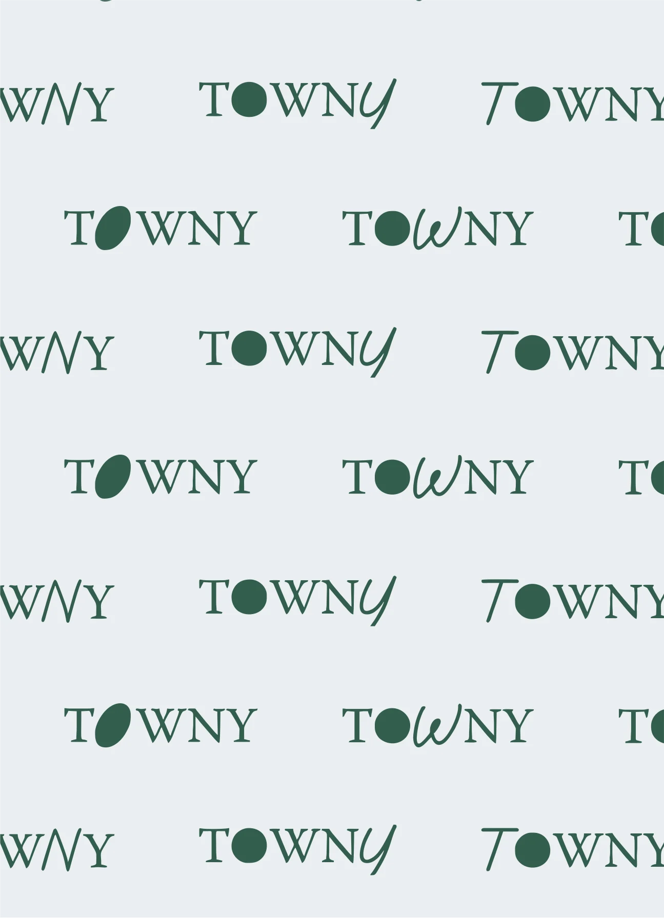 Patrón tipográfico de Towny